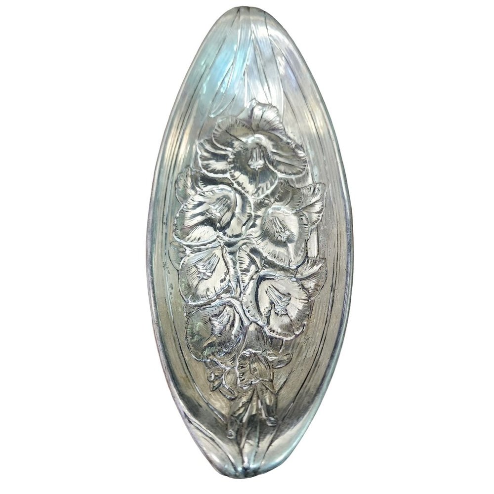Wallace Sterling Silver Floral Dish (A5092)